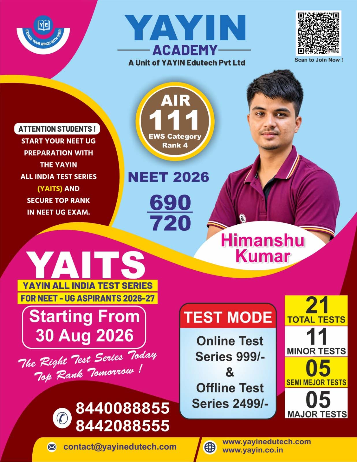 YAITS NEET Test Series